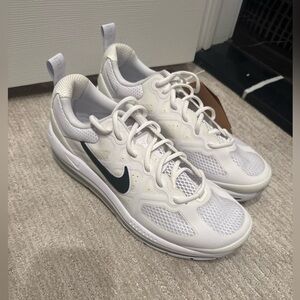 Nike White and Black Nike Sneakers